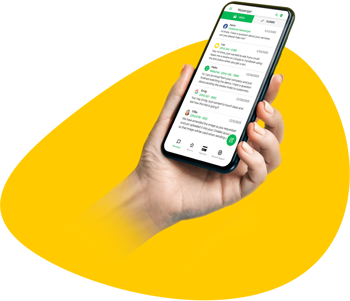 Chekkit All in one Reviews Messenger And Lead Inbox
